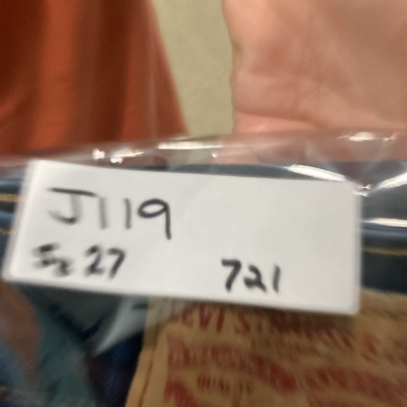 Levi’s 721 Jeans Sz 27L High Rise Skinny - Picture 8 of 8